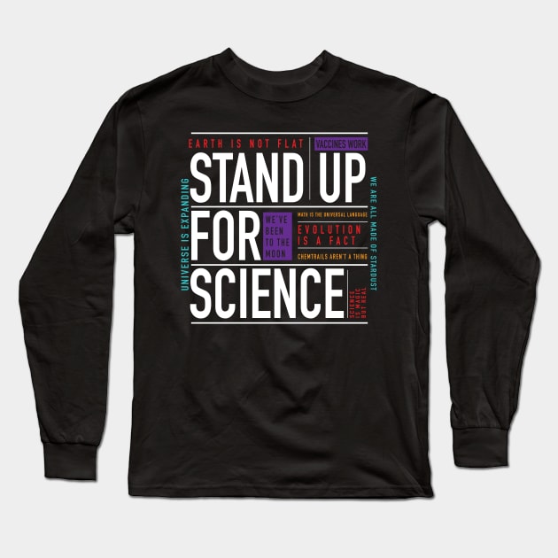 Science is Real Long Sleeve T-Shirt by Current_Tees